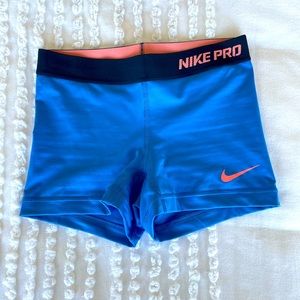 Nike Pro spandex shorts